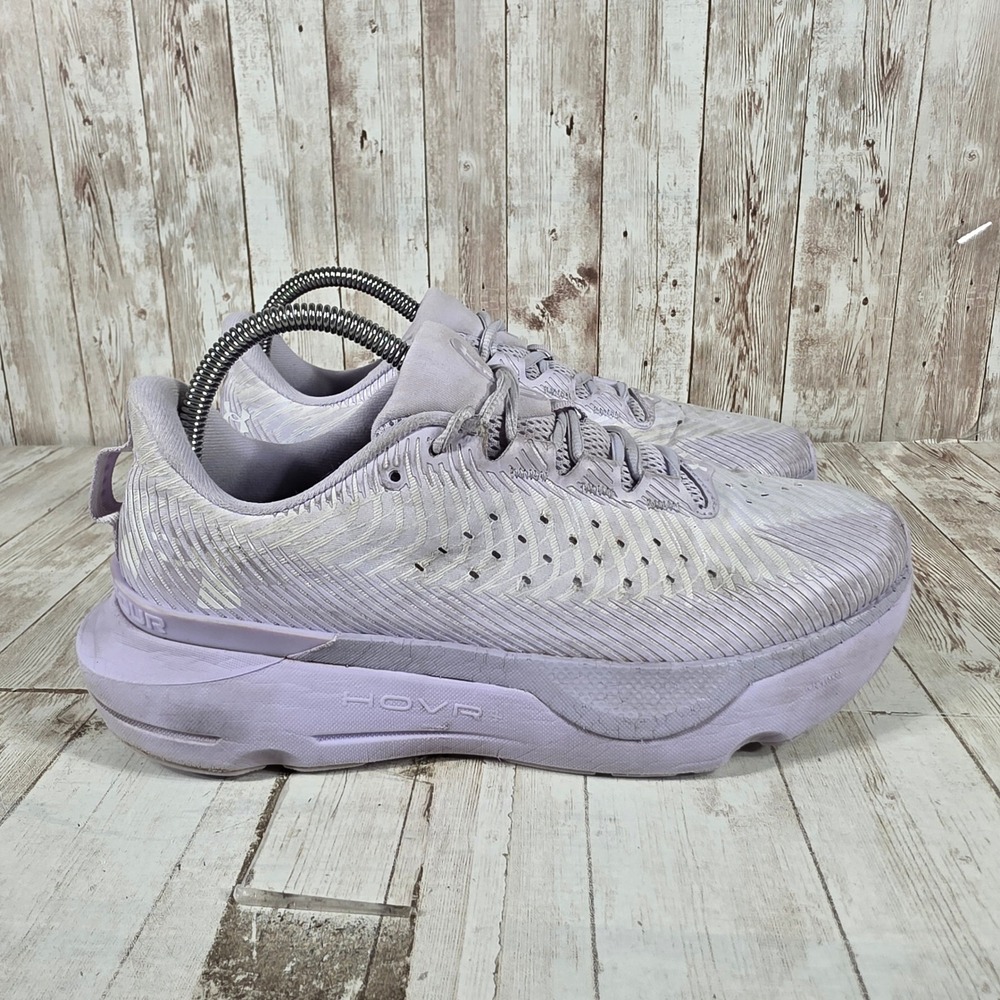 Under Armour HOVR Infinite 5 Womens Running Shoes Lavender‎ Purple 3027200-503 9